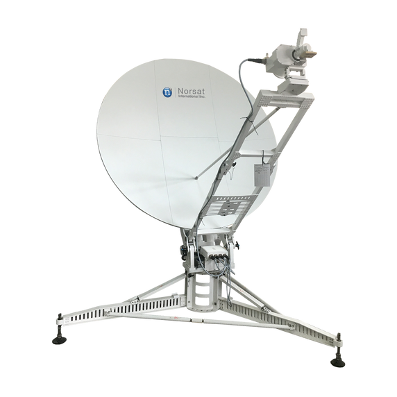 Product image for WAYFARER 1.8m Ku-Band Auto Flyaway Antenna - Single Offset Product image for WAYFARER 1.8m Ku-Band Auto Flyaway Antenna - Single Offset