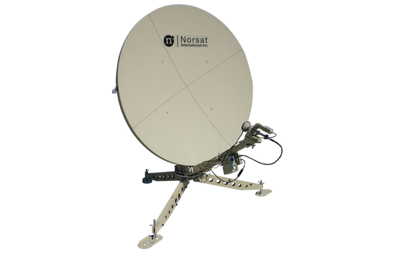 Norsat SL180C SigmaLink 1.8m C-Band Auto-Acquire Flyaway Antenna