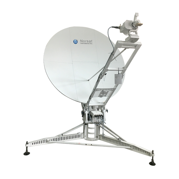 Product image for WAYFARER 1.8m Ku-Band Auto Flyaway Antenna - Single Offset Product image for WAYFARER 1.8m Ku-Band Auto Flyaway Antenna - Single Offset
