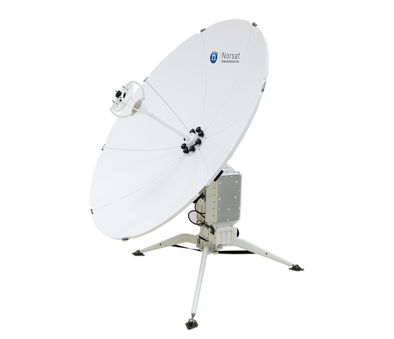 Product image for WAYFARER 1.2m Ka-Band Auto Flyaway Antenna - 	Ring Focus