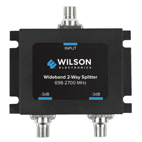 Wilson Electronics 15786234 3dB 2-Way Splitter 698-2700MHz, 75ohm - 2.70 GHz - 698 MHz to 2.70 GHz