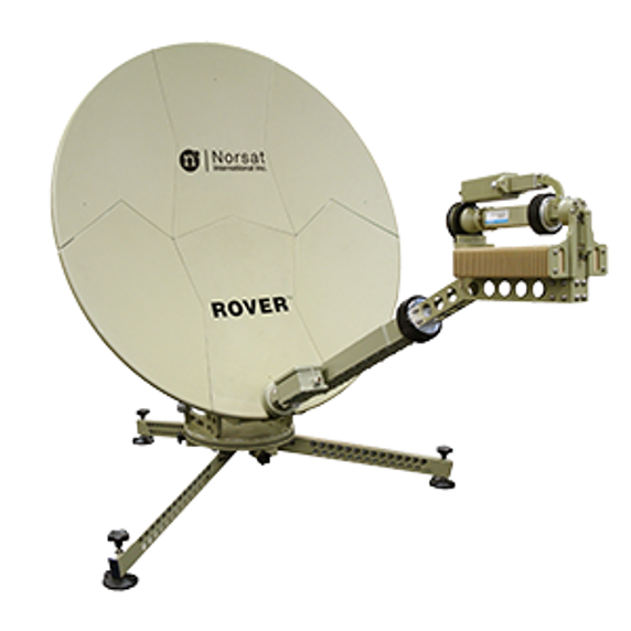 Norsat RO120KUE040 Rover 1.2 m Ku-Band Manual Acquire Flyaway Antenna