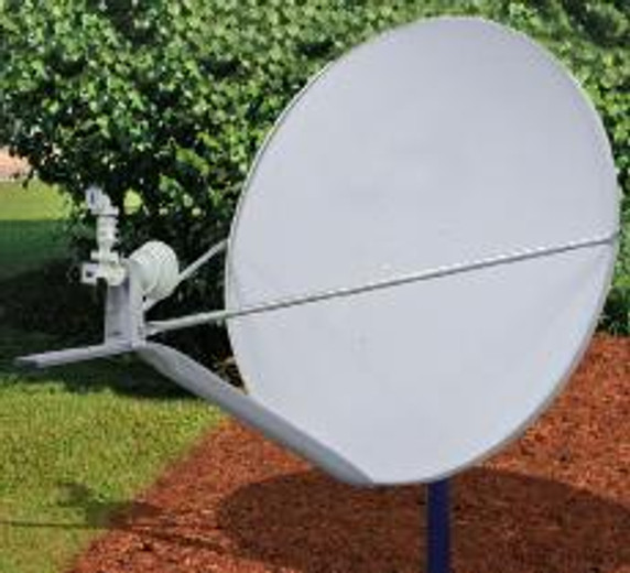 Global Skyware Ku Band Receiver Transmitter (Rx/Tx) Offset Antenna System