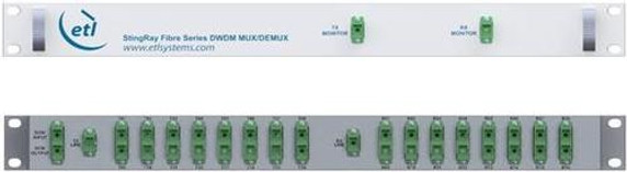 STINGRAY DWDM DUAL 4 WAY OPTICAL MULTIPLEXER/DEMULTIPLEXER