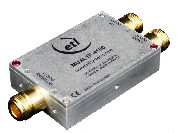 ETL Systems MUXL1P-4111 L-band Multiplexer - 7A + DC Inject