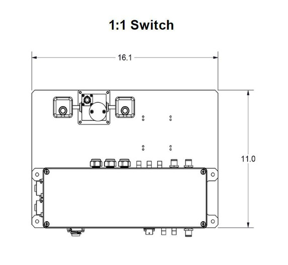 Norsat RSLNBC11F LNB Redundant Switch