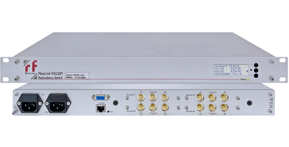 RF-Design FlexLink RSC201 Series - Single & Quad Redundancy Switch