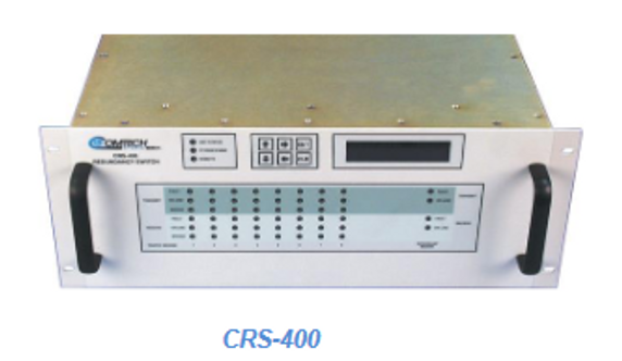 Comtech CRS 1:N Redundancy Switches for Legacy Modems