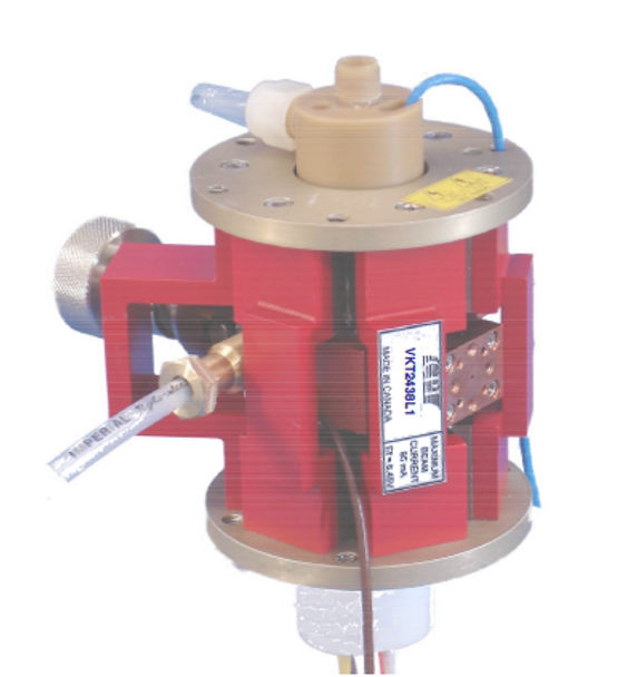 CPI High Power MMW Oscillator With Manual Tuning, 120 - 140 GHz Model Series VKT 2438L