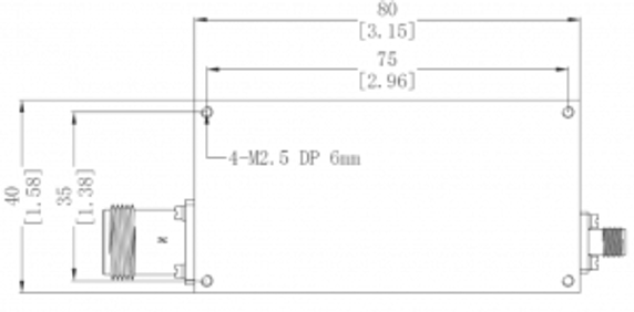 ETL Systems F-BPL1-7033 L-Band Bandpass Filter 7033