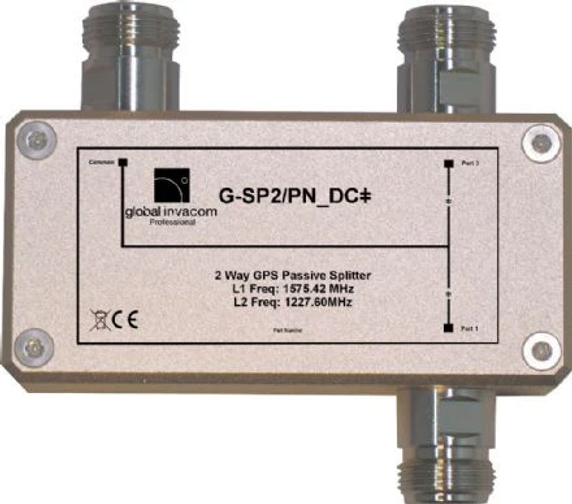 Global Invacom GPS 2 Way Passive Splitter