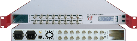 RF-Design FlexLink S9E-88X-50S Hybrid Extended L-Band Hybrid Switch Matrix 2 x 8:8