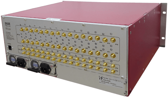 RF-Design FlexLink S92E-3232-50S IF Switch Matrix 32:32, 40 – 200MHz (fan-out/distributive)