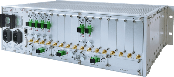 RF-Design FiberLinkplus N+2 redundant N+1 & N+2 redundant RF-over-Fiber