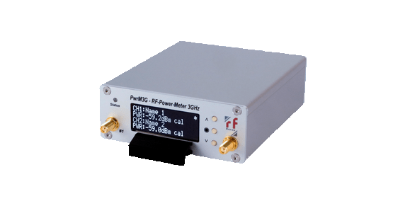 RF-Design PwrM3G Dual channel RF Power Meter 50MHz to 3GHz