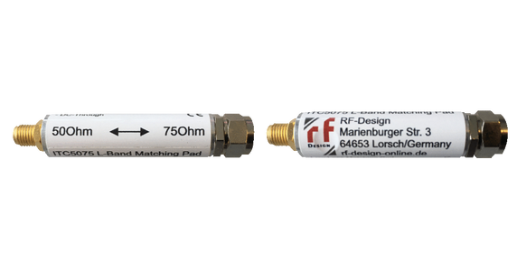 RF-Design ITC5075 Low loss impedance-converter, L-Band