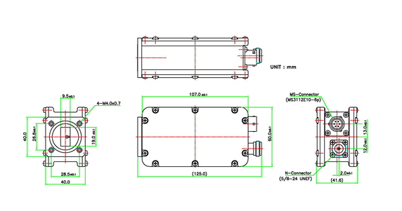Product image for 4000 Single-Band Ku-Band LNA Product image for 4000 Single-Band Ku-Band LNA