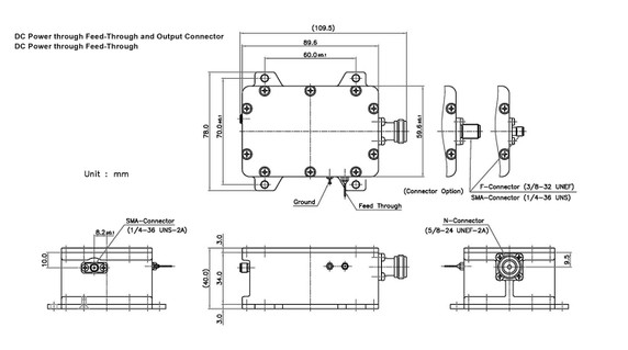 Product image for 1000 Single Band Ku-Band BDC