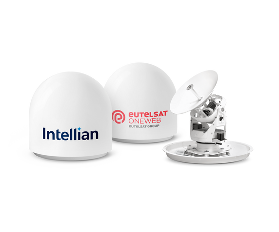 Intellian Eutelsat OneWeb OW50M-Rac Maritime Dual Parabolic User Terminal (OS-OW50P|OS-OW50P-H)