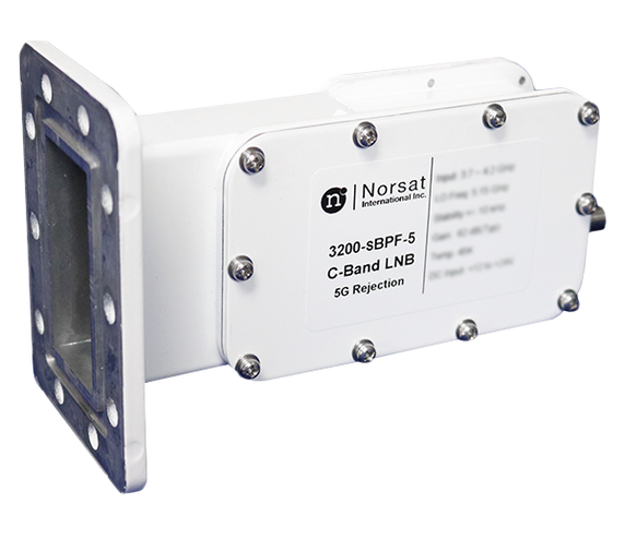 Norsat 3100F-SBPF-5 C-Band 5G LNB and Switching Bandpass Filter