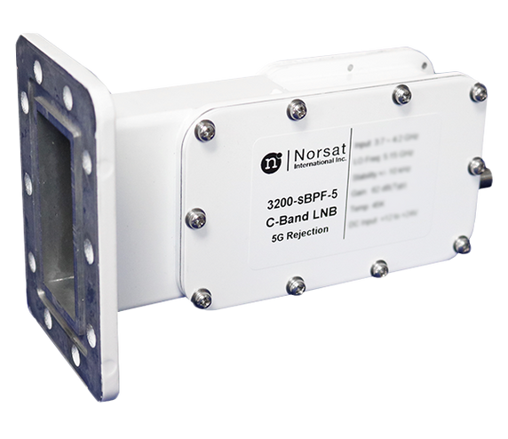 Norsat 3200N-SBPF-6 C-Band 5G LNB and Switching Bandpass Filter