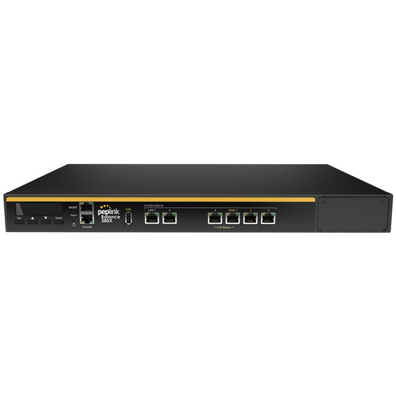 Peplink BPL-380X SD-WAN Business Router with Load Balancing/Bonding, 3GE WAN