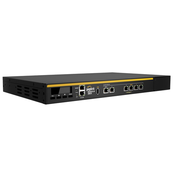 Peplink BPL-380X SD-WAN Business Router with Load Balancing/Bonding, 3GE WAN
