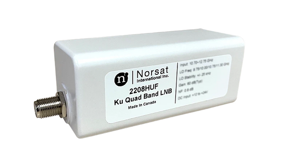 Norsat 2008XTFF Triple-Band Ku-Band PLL LNB - 2008 Series