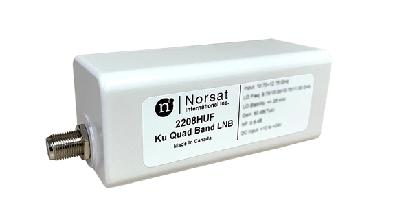 Norsat 2007XUCN Quad-Band Ku-Band PLL LNB -  2007 Series