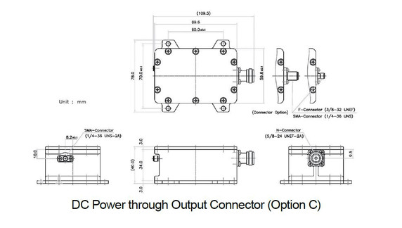 Product image for 1000 Single Band Ku-Band EXT REF BDC