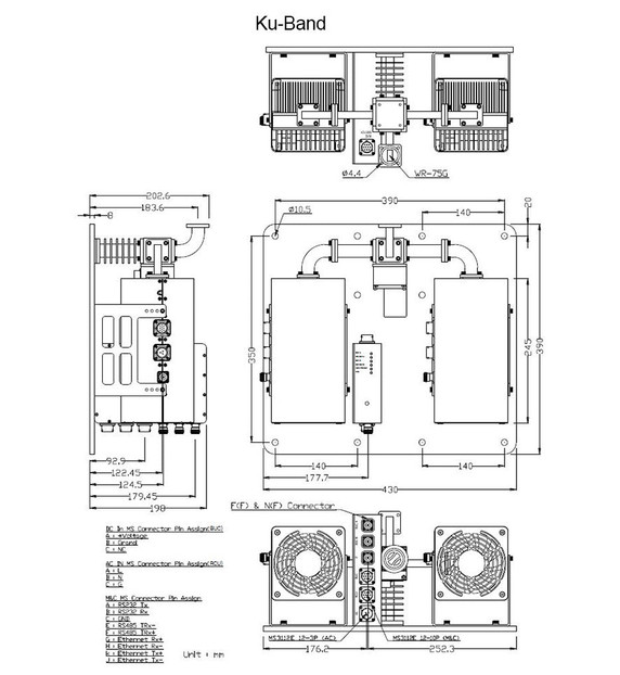 Image for BUC Redundant Switch System (950-2000 MHz) 1:1 - Ku-Band