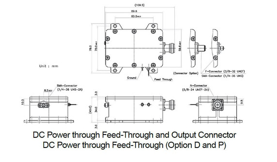 Product image for 1000 Single Band Ku-Band EXT REF BDC