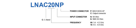 Product image for Single-Band C-Band LNA