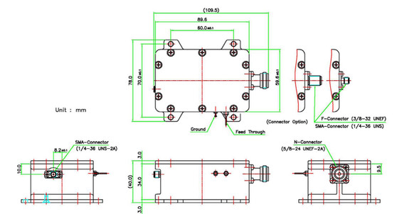 Product image for 9000 Single Band Ka-Band BDC