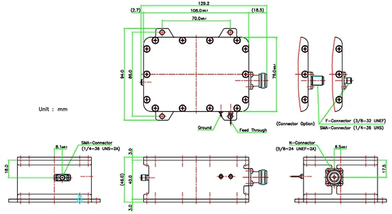 Product image for Single-Band C-Band EXT BDC