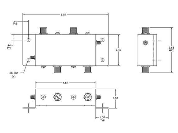 MFC L-Band Telemetry Bandpass Filters Series 18756