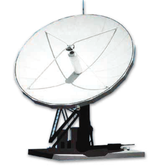 CPI 6.3 Meter Circular Polarized X-Band Cassegrain Antenna