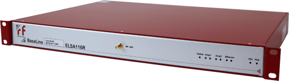 RF-Design ELSA Baseline Series Extended L-Band Active Splitter with redundant Amplifier