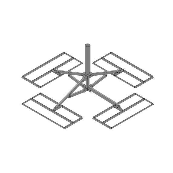 Baird VL-4 Non-Penetrating Roof Mount