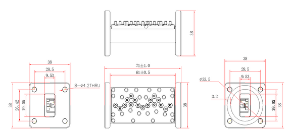 Product image for Transmit Reject Filter for LNB Redundancy Switch