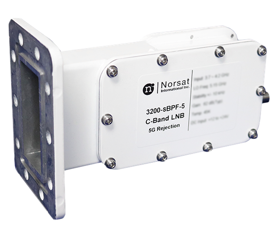 Product image for C-Band 5G Rejection LNB and Switching Bandpass Filter