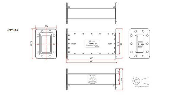 Product image for C-Band 5G Rejection Extreme Bandpass Filter Product image for C-Band 5G Rejection Extreme Bandpass Filter