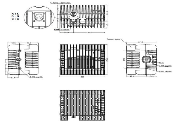 Product image for ELEMENT 10W Ku-Band BUC (High Temperature Range)