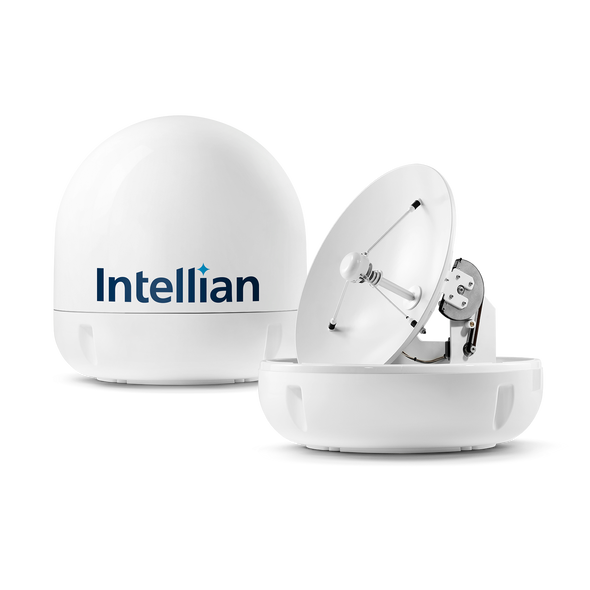 Intellian i5 Maximized Performance in a compact design Marine TV Antenna System - All-Americas LNB