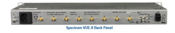 Comtech Spectrum VUE-8™ 8-Port Spectrum Analyzer