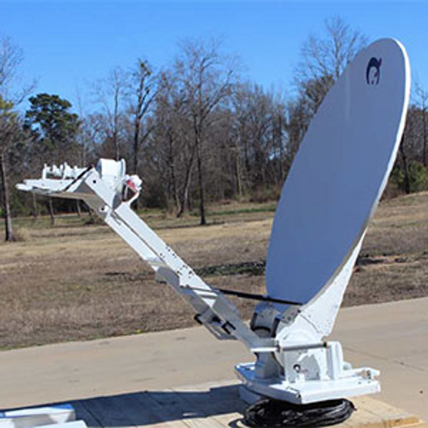 Sat-Lite 2441 Peloris Driveaway Antenna  2.4 Meter Motorized Vehicle-Mount Antenna