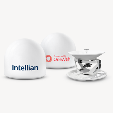 Eutelsat OneWeb OW70M-Rac maritime dual parabolic user terminal