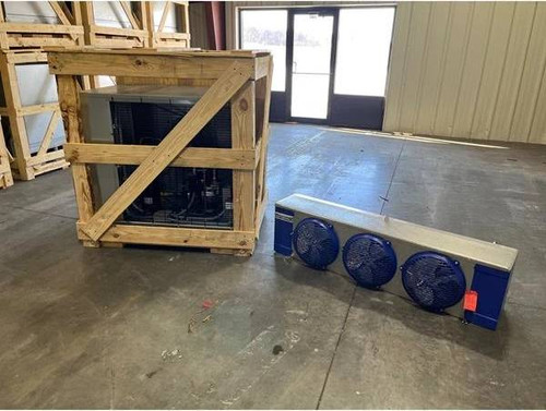 New 3.5 hp Chandler mnfg outdoor condensing unit with electric defrost timer