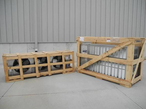New 10 hp Krack mfg. outdoor condensing unit with defrost timer.