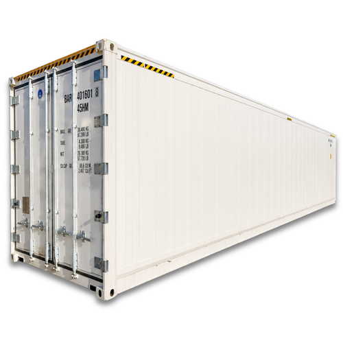 White portable refrigeration unit